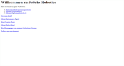 Desktop Screenshot of joschs-robotics.de